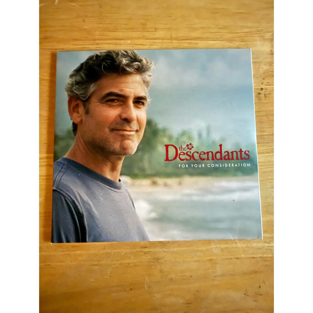 The Descendants 2011 FOR YOUR CONSIDERATION DVD George Clooney RARE